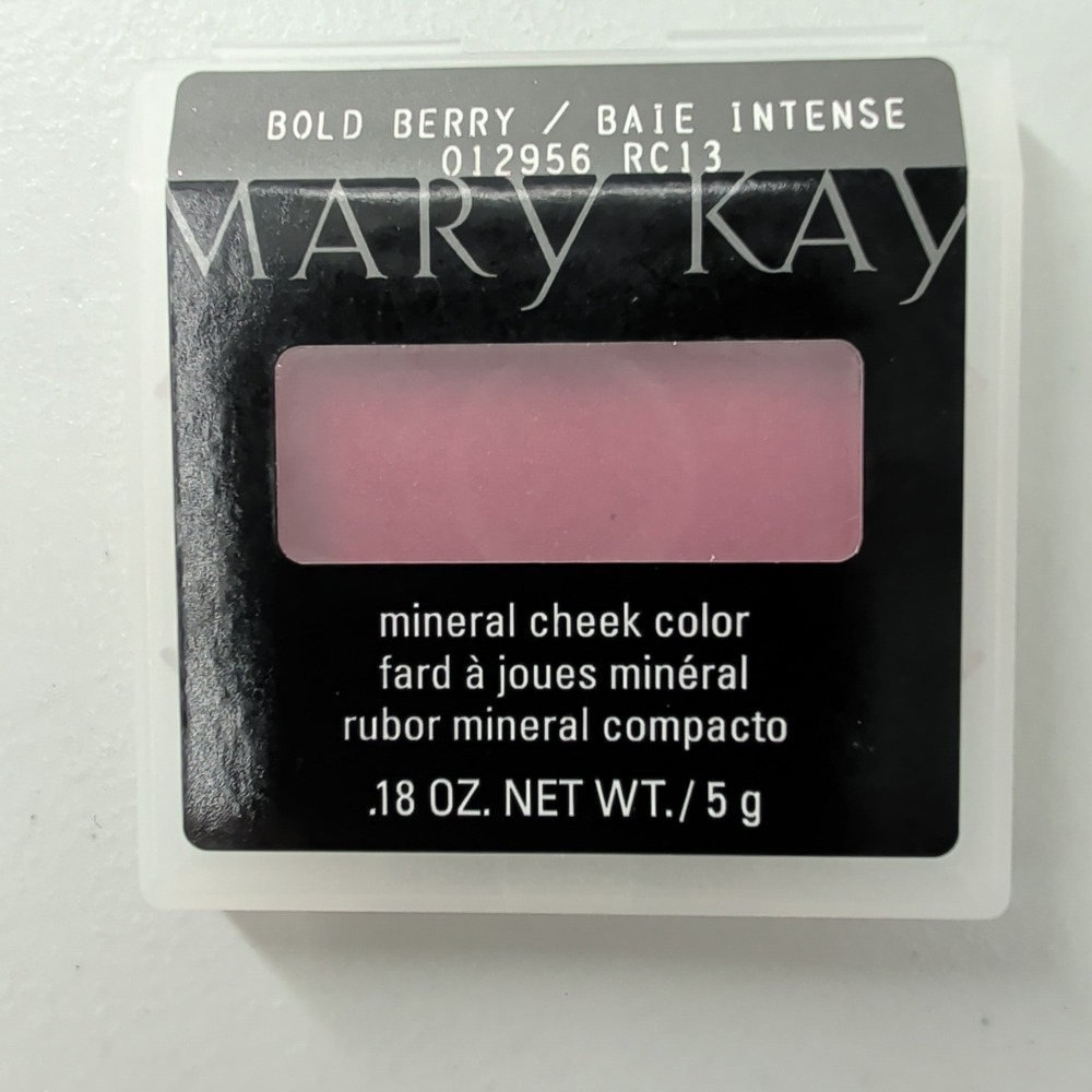 Mary Kay Mineral Cheek Color Bold Berry 012956 RC13 Blush .18 oz 5 g